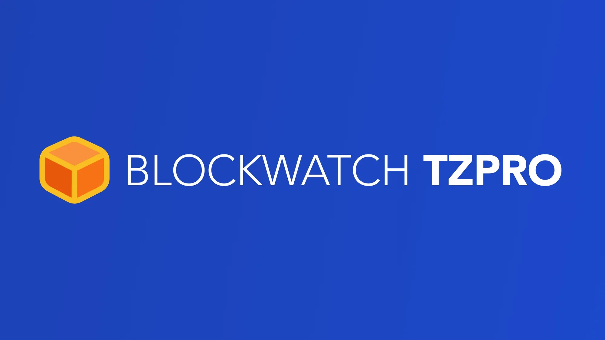 Announcing Blockwatch TzPro